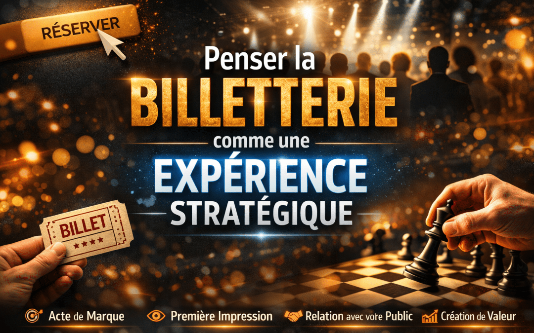 La billetterie : le premier test de crédibilité d’un événement